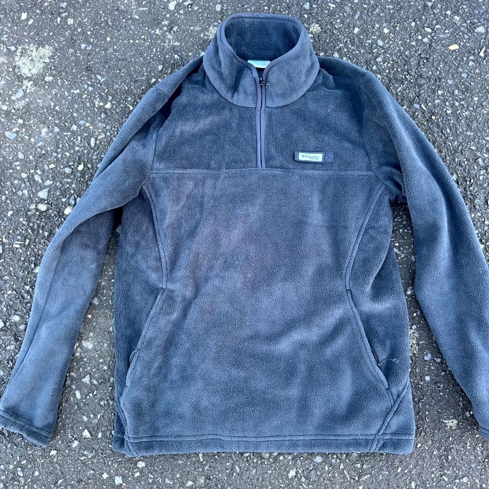 Columbia Men's Steens Mountain Quarter Zip‎ Fleece Jacket Collegiate Navy Medium